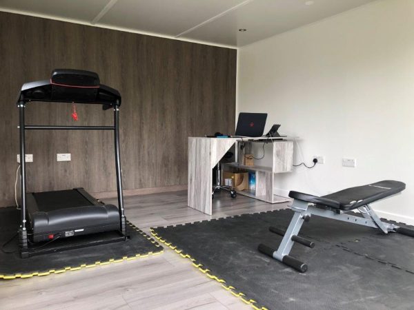Interior shot of Garden Gym with Office Space